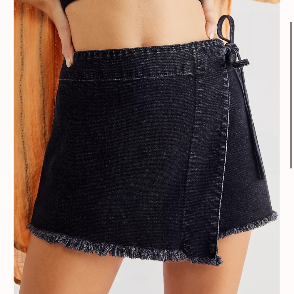 We The Free Emmy Denim Skort